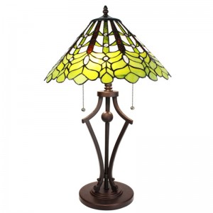 Lampa Tiffany Ø 41x62 cm, Clayre & Eef Lampa Tiffany Ø 41x62 cm, Clayre & Eef